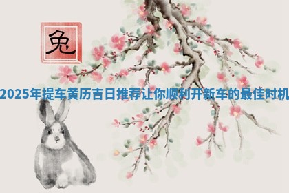 2025年提车黄历吉日推 🏘 荐让你顺利 🐫 开新车的最佳时机