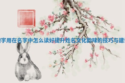 墺字用 🌂 在名字中怎么读好 🥏 提升姓名文化韵味的技巧与建议
