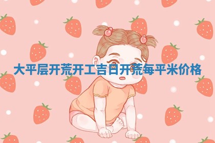 大平层开荒开 🧛 工 👲 吉日_开荒每平米价格