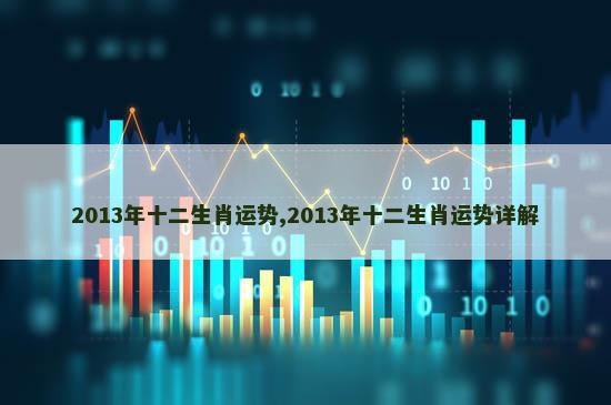 2013年十二生肖运势,2013年十二生肖运势详解